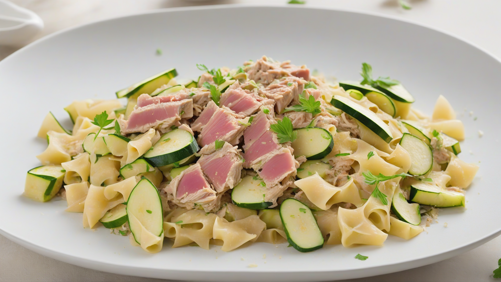 Pasta tonno e zucchine